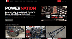 Desktop Screenshot of powernationtv.com