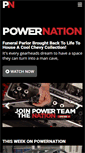 Mobile Screenshot of powernationtv.com