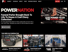 Tablet Screenshot of powernationtv.com